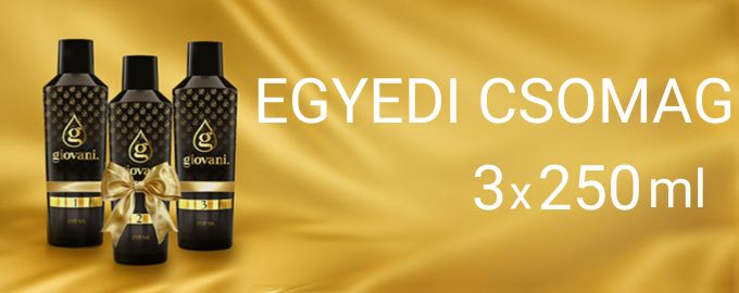 Egyedi csomag 3 x 250 ml