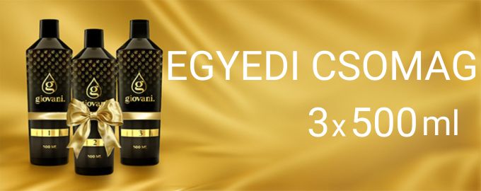 Egyedi csomag 3 x 500 ml