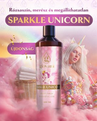 ✨ ÚJDONSÁG – SPARKLE UNICORN ✨ Édes, egészen cukorkás illat, amely varázslatos élménnyé változtatja a mosást. A lédús...